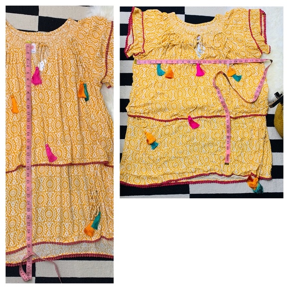 NWT Tessora - Talia Off-Shoulder Tiered Mini Dress S - Picture 8 of 9